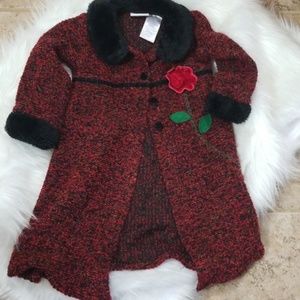 Blueberri... Twead Long Coat